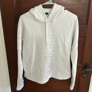 White adidas hoodie